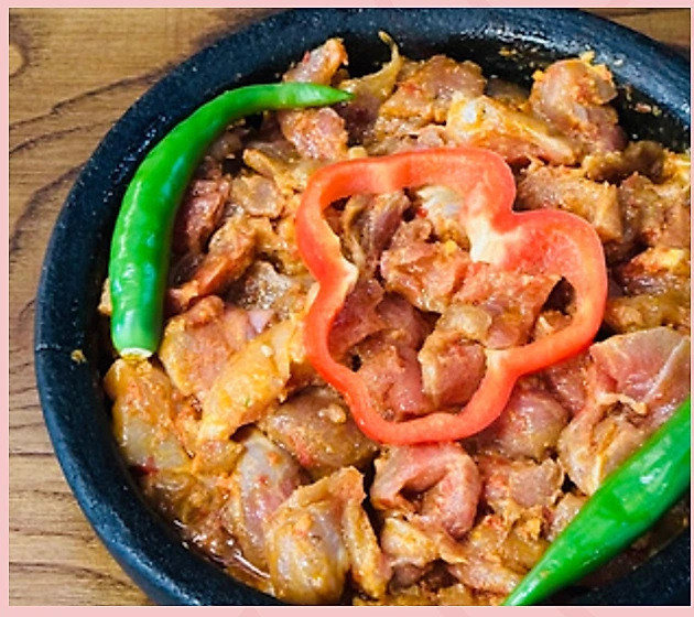 طاجن لحم فخار (كبير)